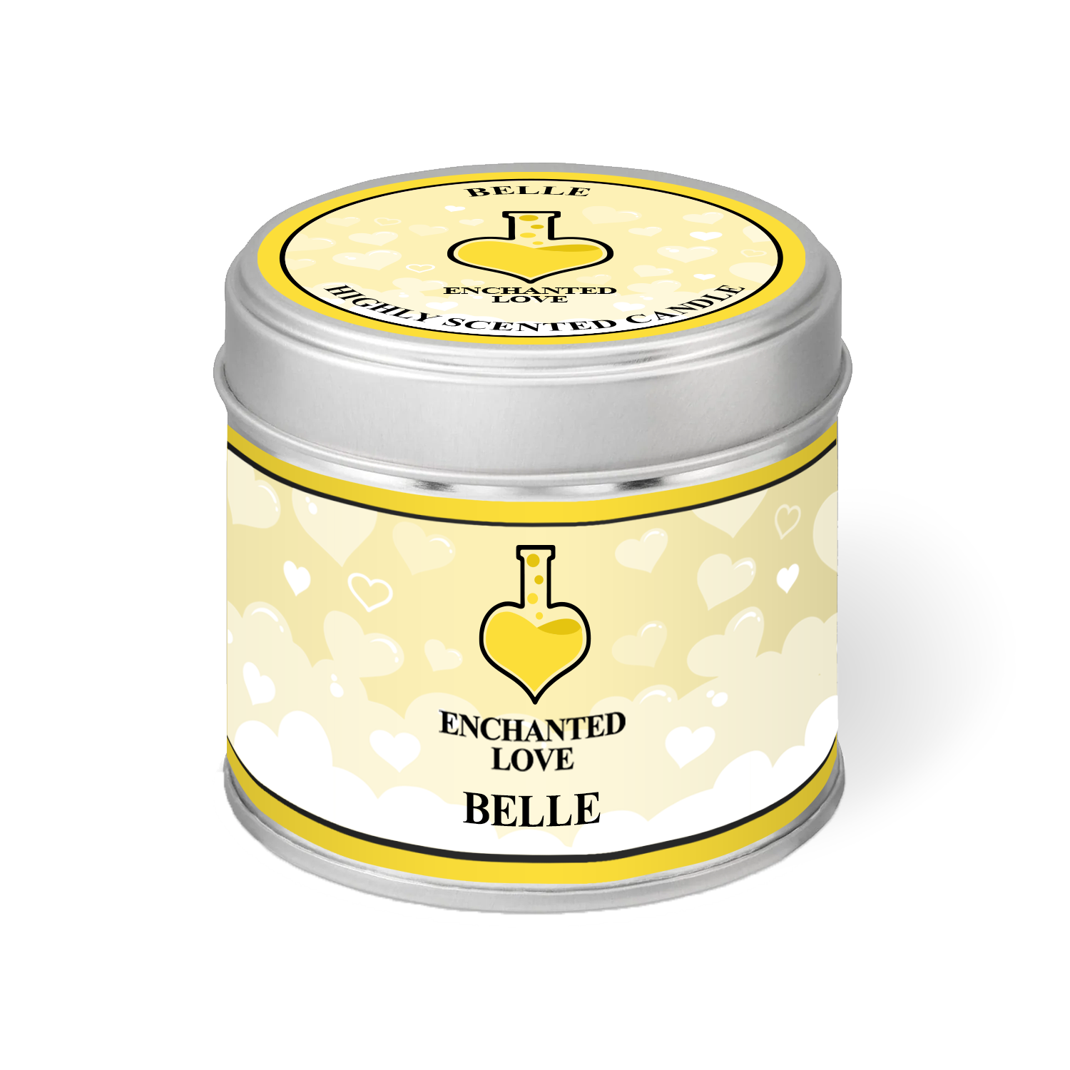 Belle Candle In A Tin