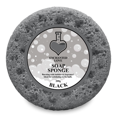 Black Soap Sponge | Enchanted Love