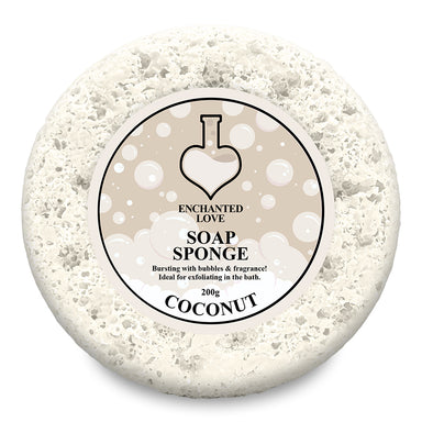 Coconut Soap Sponge | Enchanted Love
