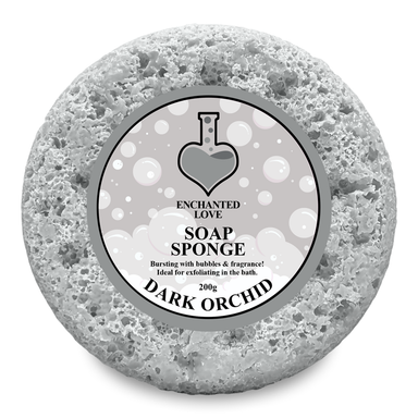 Dark Orchid Soap Sponge | Enchanted Love